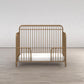Ivy 3 in 1 Convertible Metal Crib - Gold