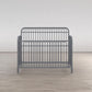 Ivy 3 in 1 Convertible Metal Crib - Dove Gray