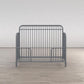 Ivy 3 in 1 Convertible Metal Crib - Dove Gray
