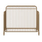 Ivy 3 in 1 Convertible Metal Crib - Gold