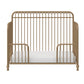 Ivy 3 in 1 Convertible Metal Crib - Gold