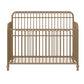 Ivy 3 in 1 Convertible Metal Crib - Gold