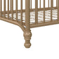 Ivy 3 in 1 Convertible Metal Crib - Gold