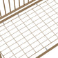 Ivy 3 in 1 Convertible Metal Crib - Gold