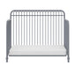 Ivy 3 in 1 Convertible Metal Crib - Dove Gray