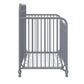 Ivy 3 in 1 Convertible Metal Crib - Dove Gray