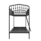 Bushwick Metal Bunk Bed - Black - Twin-Over-Twin