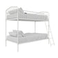 Bushwick Metal Bunk Bed - White - Twin-Over-Twin