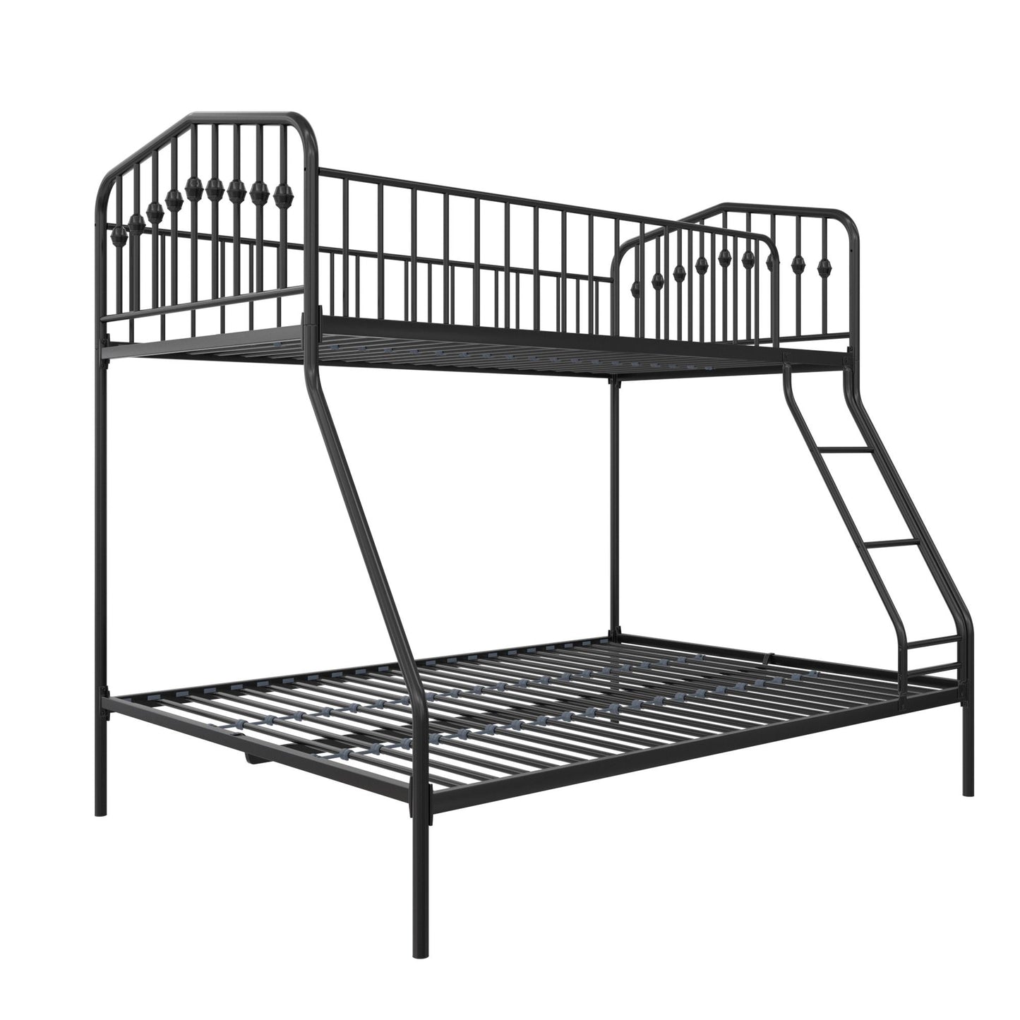 Bushwick Metal Bunk Bed - Black - Twin-Over-Full