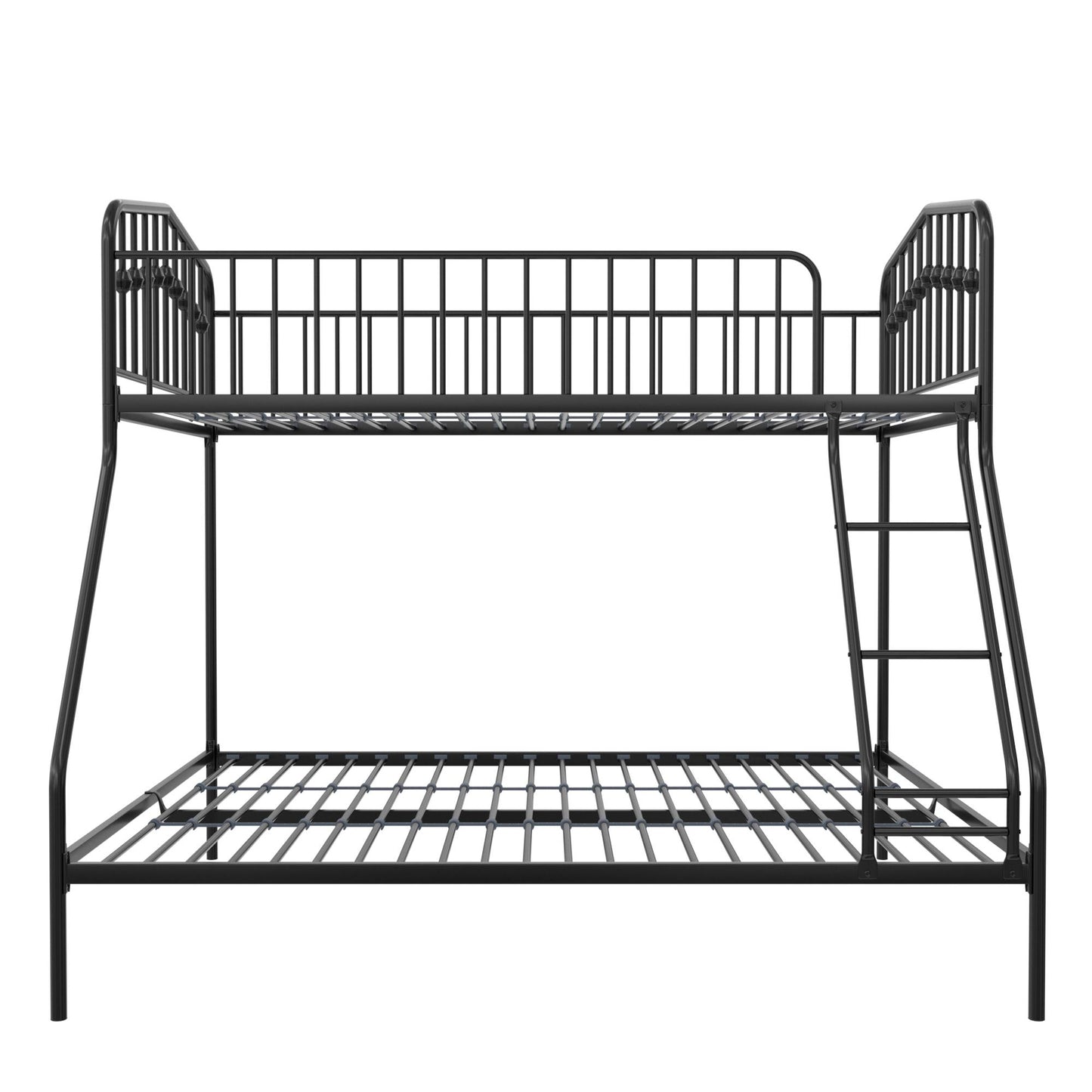 Bushwick Metal Bunk Bed - Black - Twin-Over-Full