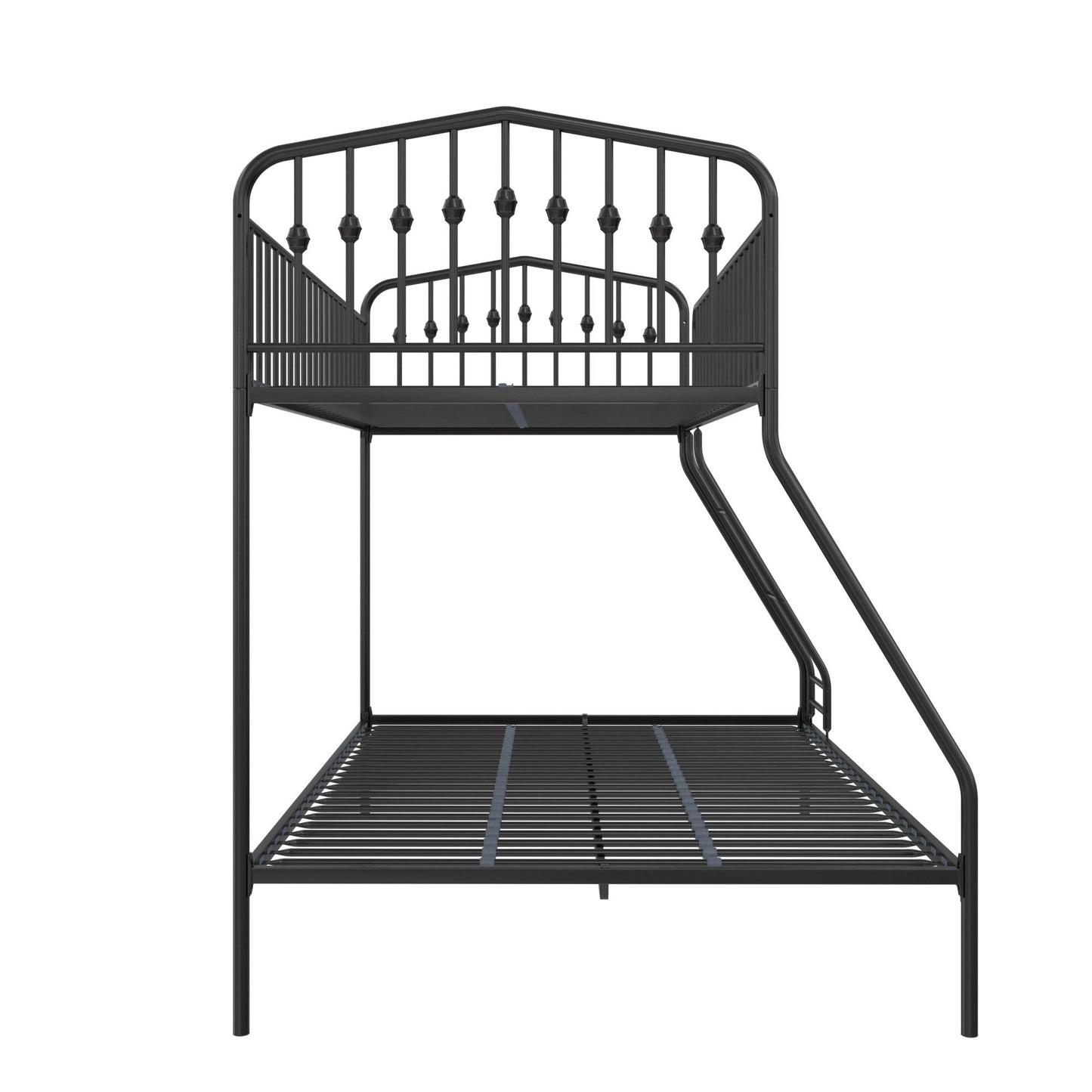 Bushwick Metal Bunk Bed - Black - Twin-Over-Full