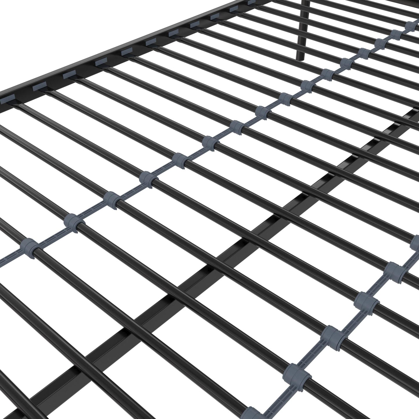 Bushwick Metal Bunk Bed - Black - Twin-Over-Full