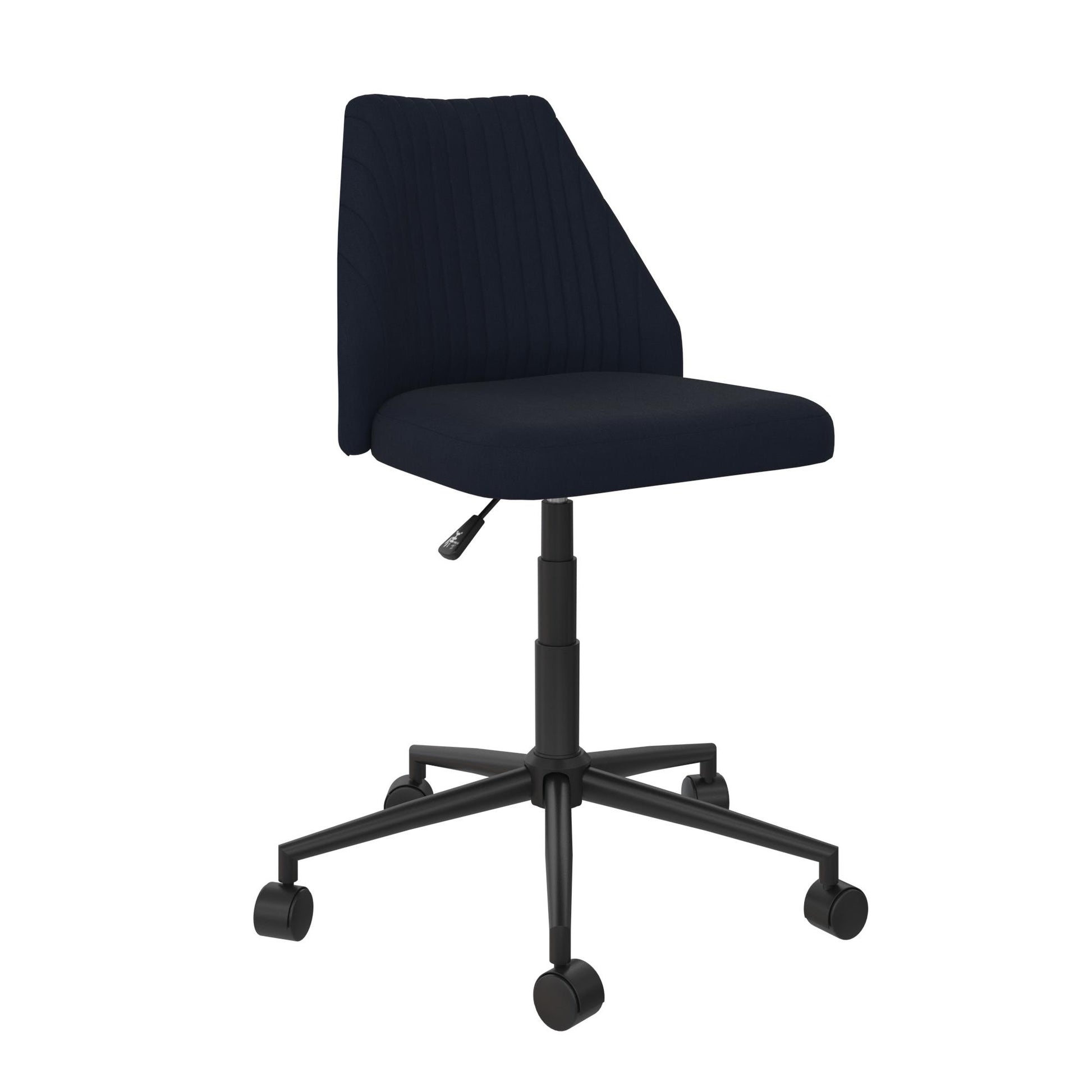 Brittany Office Chair with Casters - Blue