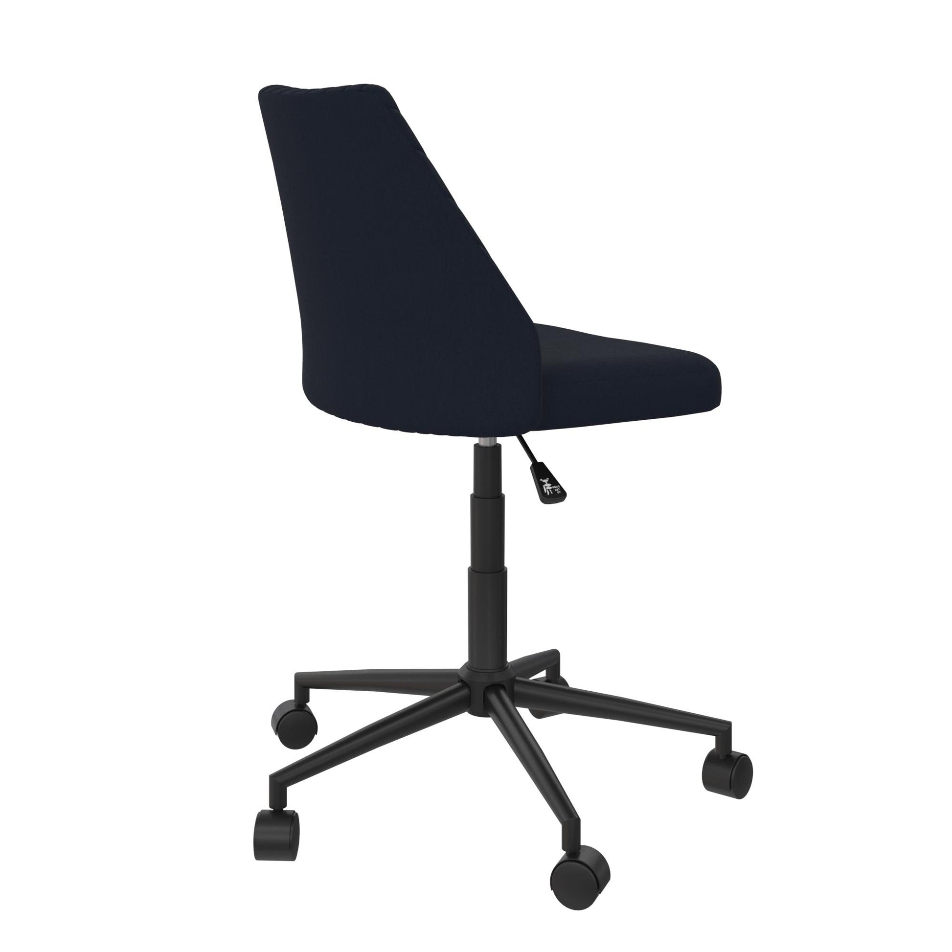 Brittany Office Chair with Casters - Blue