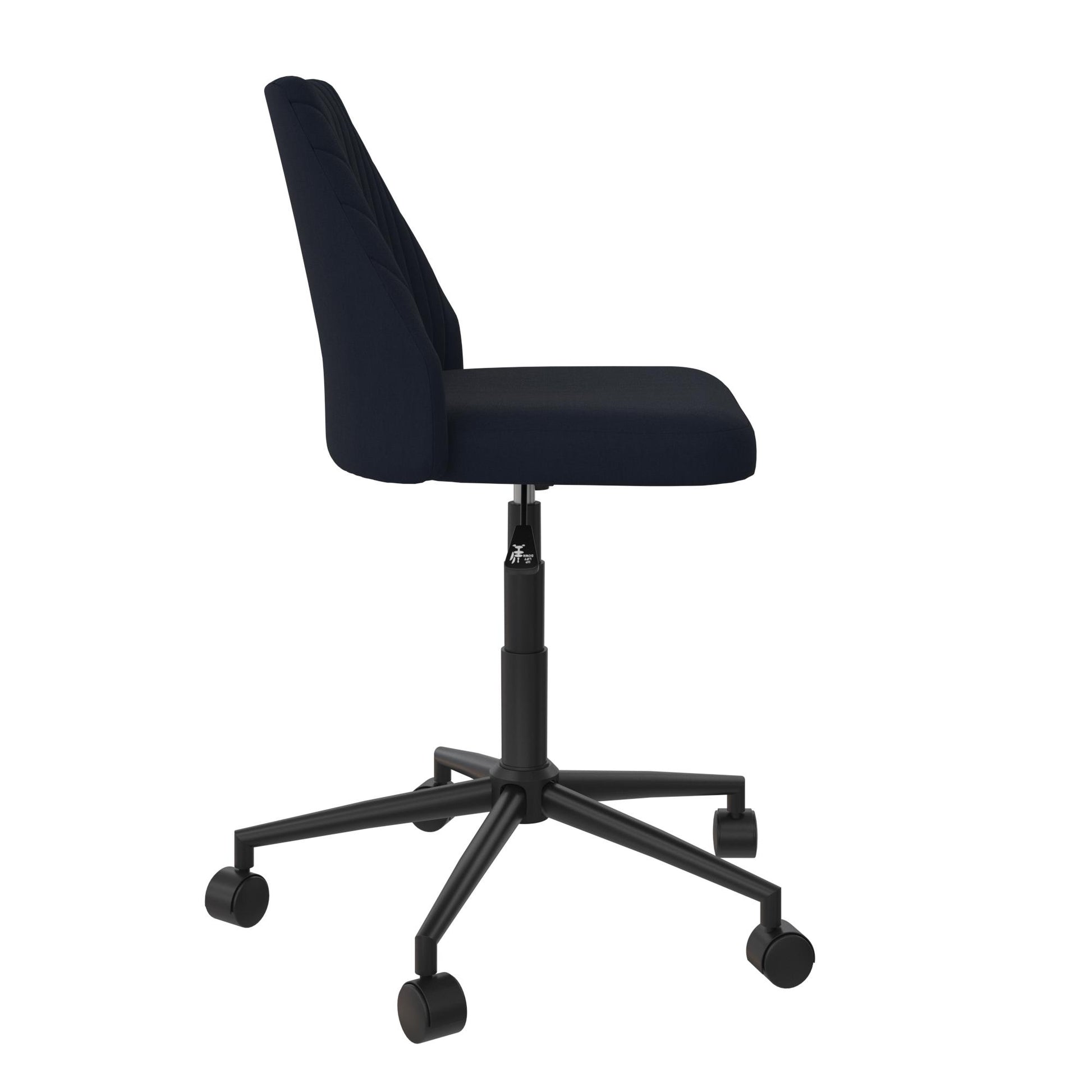 Brittany Office Chair with Casters - Blue