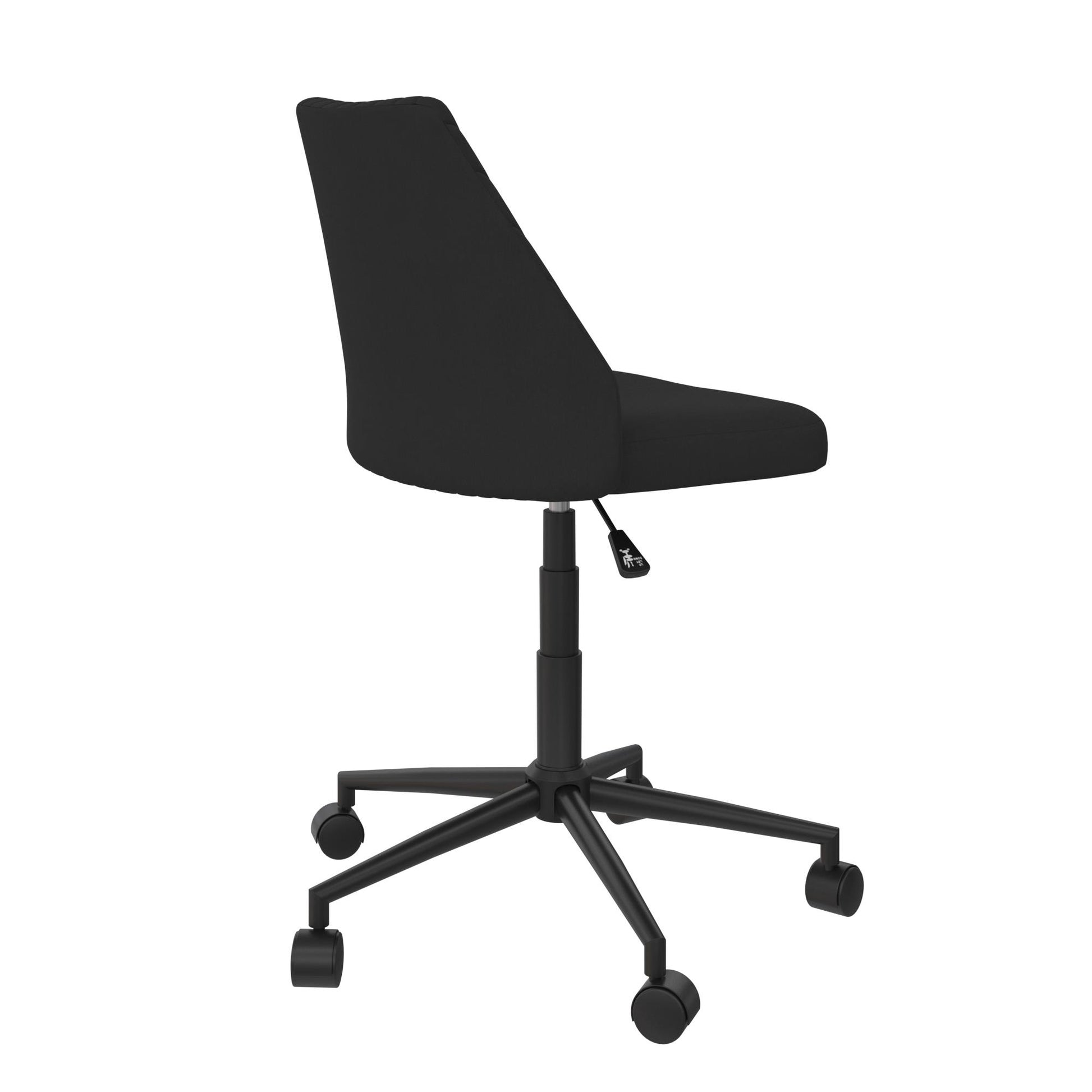 Brittany Office Chair with Casters - Gray
