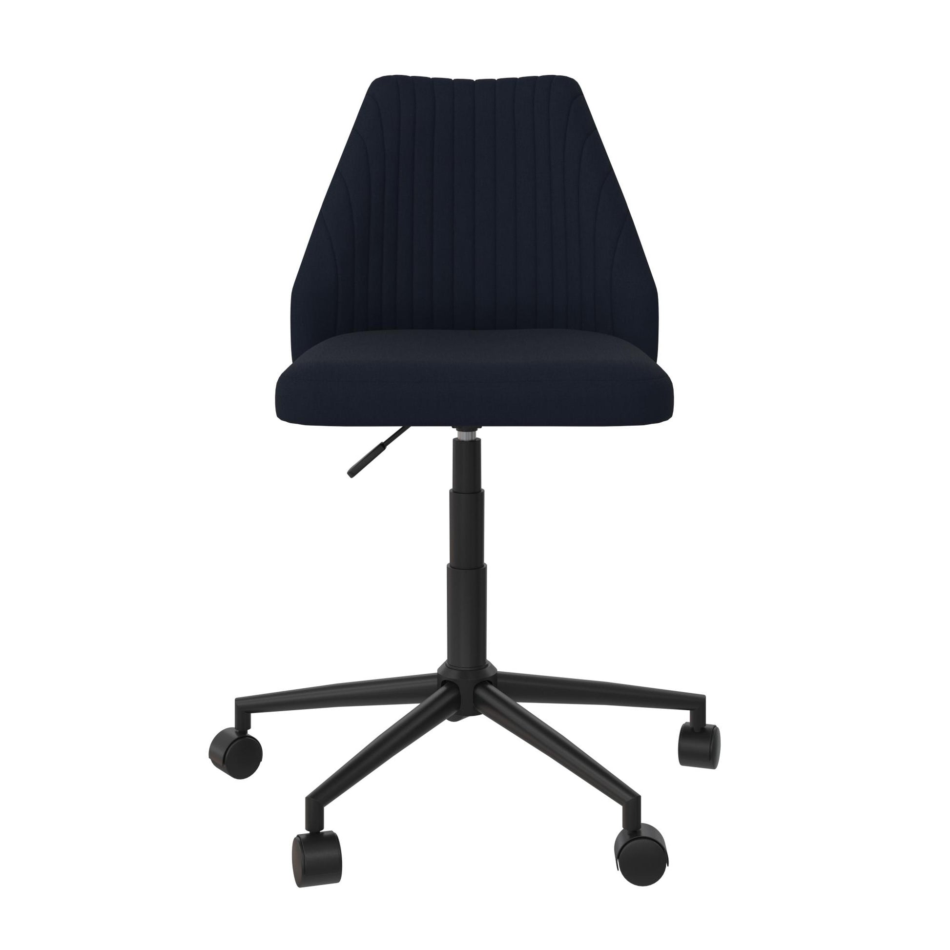 Brittany Office Chair with Casters - Blue