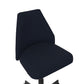 Brittany Office Chair with Casters - Blue
