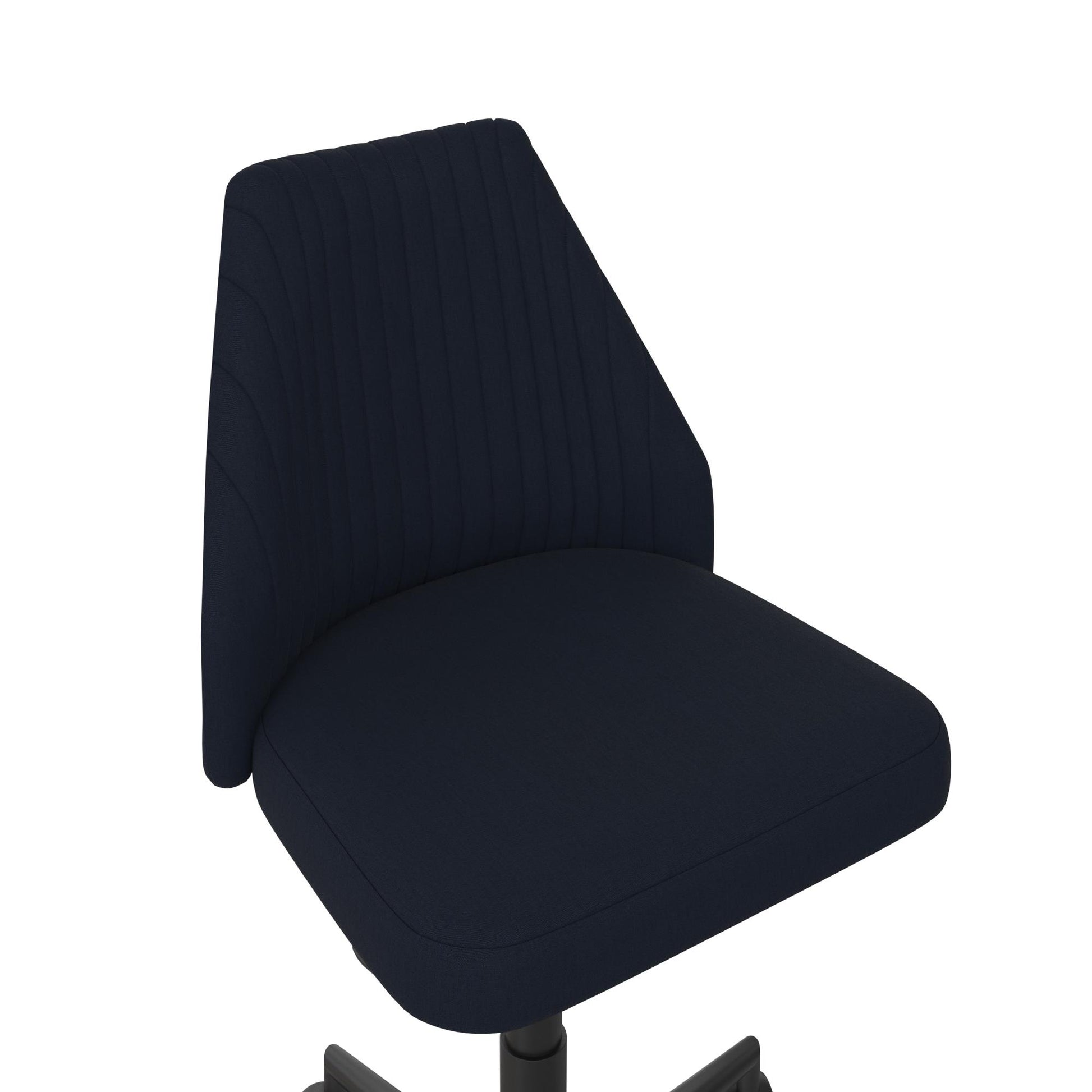 Brittany Office Chair with Casters - Blue