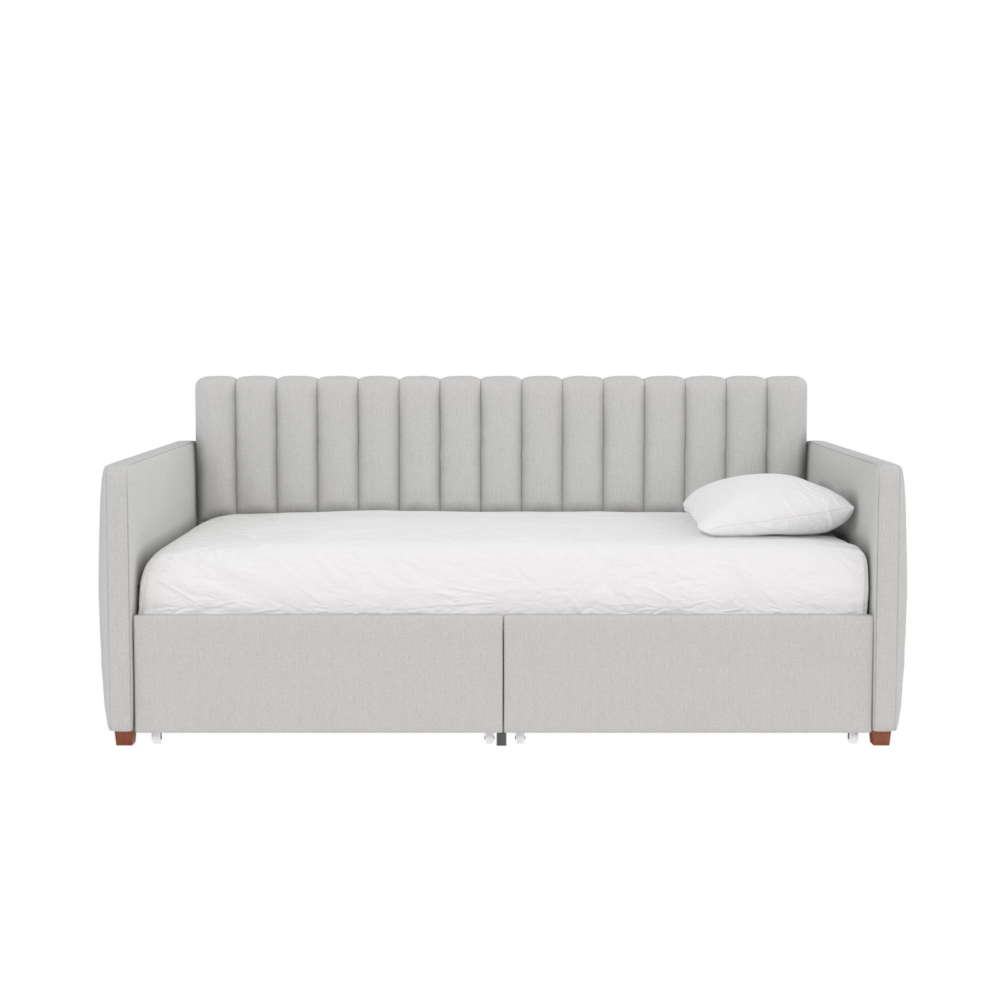 Brittany Daybed with Storage Drawers - Gray - Twin