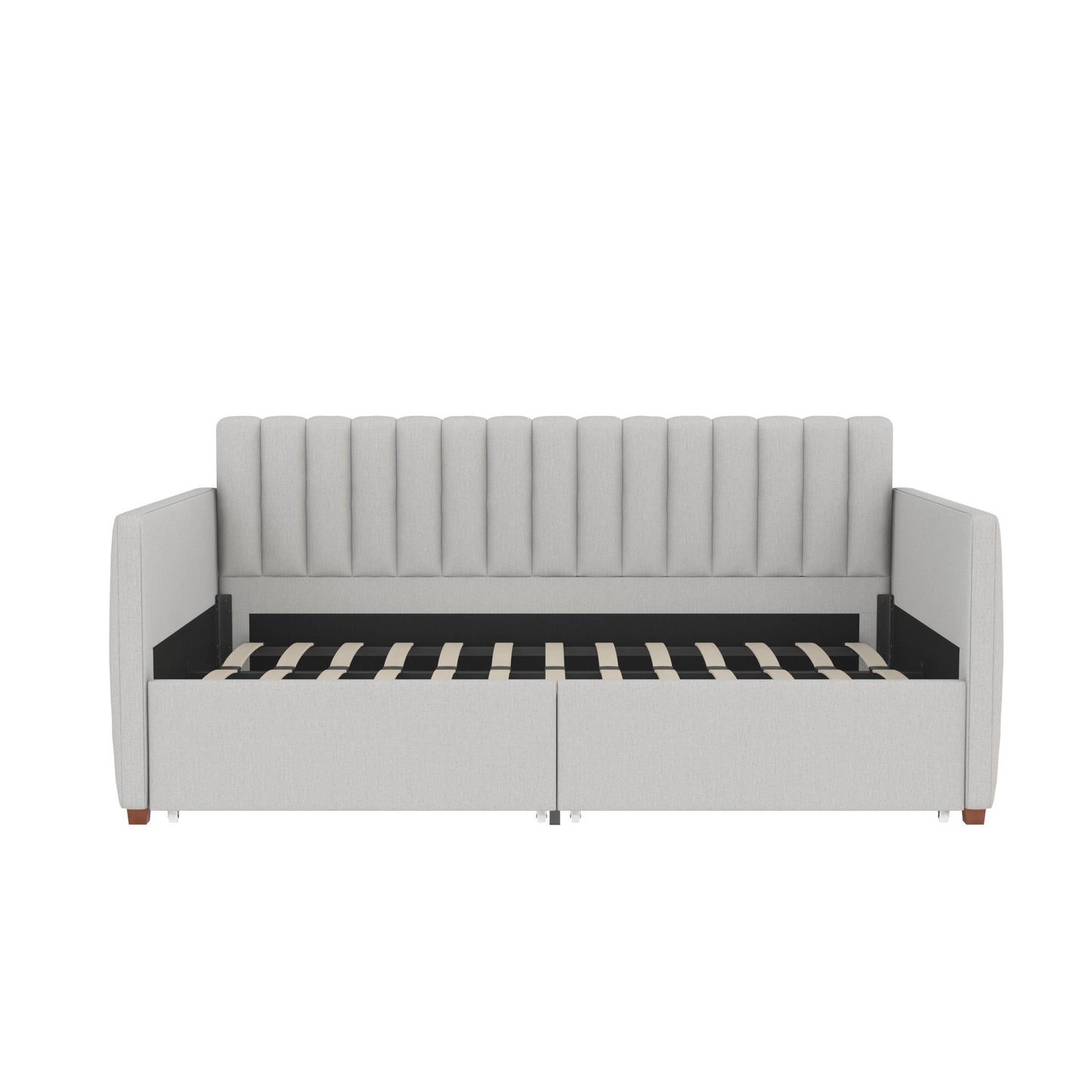 Brittany Daybed with Storage Drawers - Gray - Twin