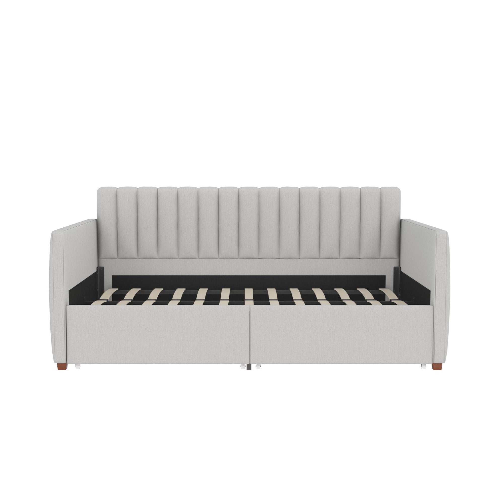 Brittany Daybed with Storage Drawers - Gray - Twin