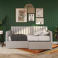 Brittany Daybed with Storage Drawers - Gray - Twin