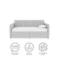 Brittany Daybed with Storage Drawers - Gray - Twin
