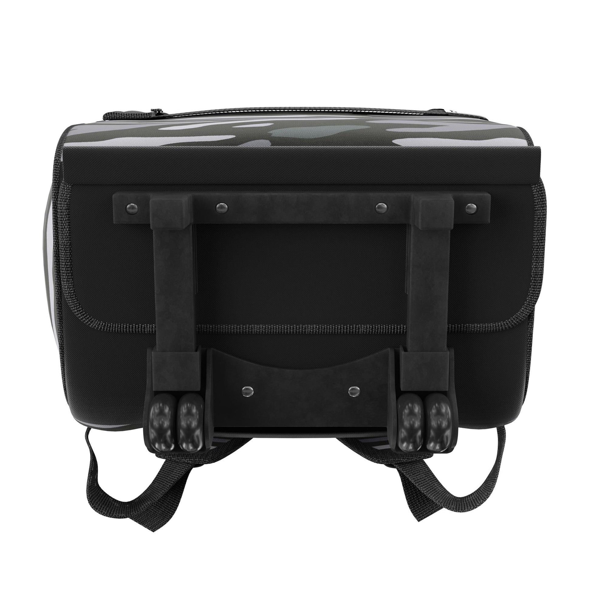 Kaya Pet Carrier Trolley with Pull Up Handle - Black Camouflage