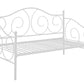 Victoria Metal Daybed with 15 Inch Clearance for Storage - White - Twin