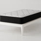 Vitality 10 Inch Encased Coil with Charcoal Infused Memory Foam Hybrid Mattress - White - Twin