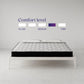 Vitality 8 Inch Encased Coil with Charcoal Infused Memory Foam Hybrid Mattress - White - King