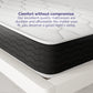 Vitality 8 Inch Encased Coil with Charcoal Infused Memory Foam Hybrid Mattress - White - Twin