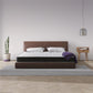 Vitality 8 Inch Encased Coil with Charcoal Infused Memory Foam Hybrid Mattress - White - King