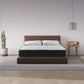 Vitality 10 Inch Encased Coil with Charcoal Infused Memory Foam Hybrid Mattress - White - Queen