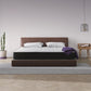 Vitality 10 Inch Encased Coil with Charcoal Infused Memory Foam Hybrid Mattress - White - King