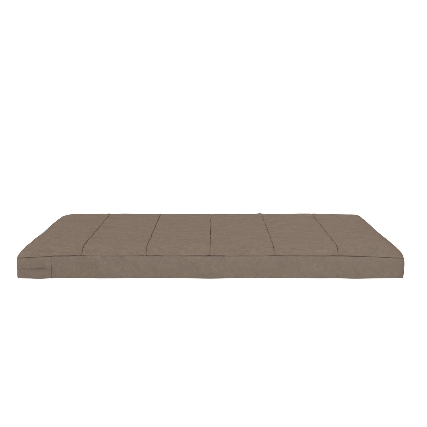 Lexi 6 Inch Quilted Thermobonded High Density Polyester Fill Futon Mattress - Tan - Full