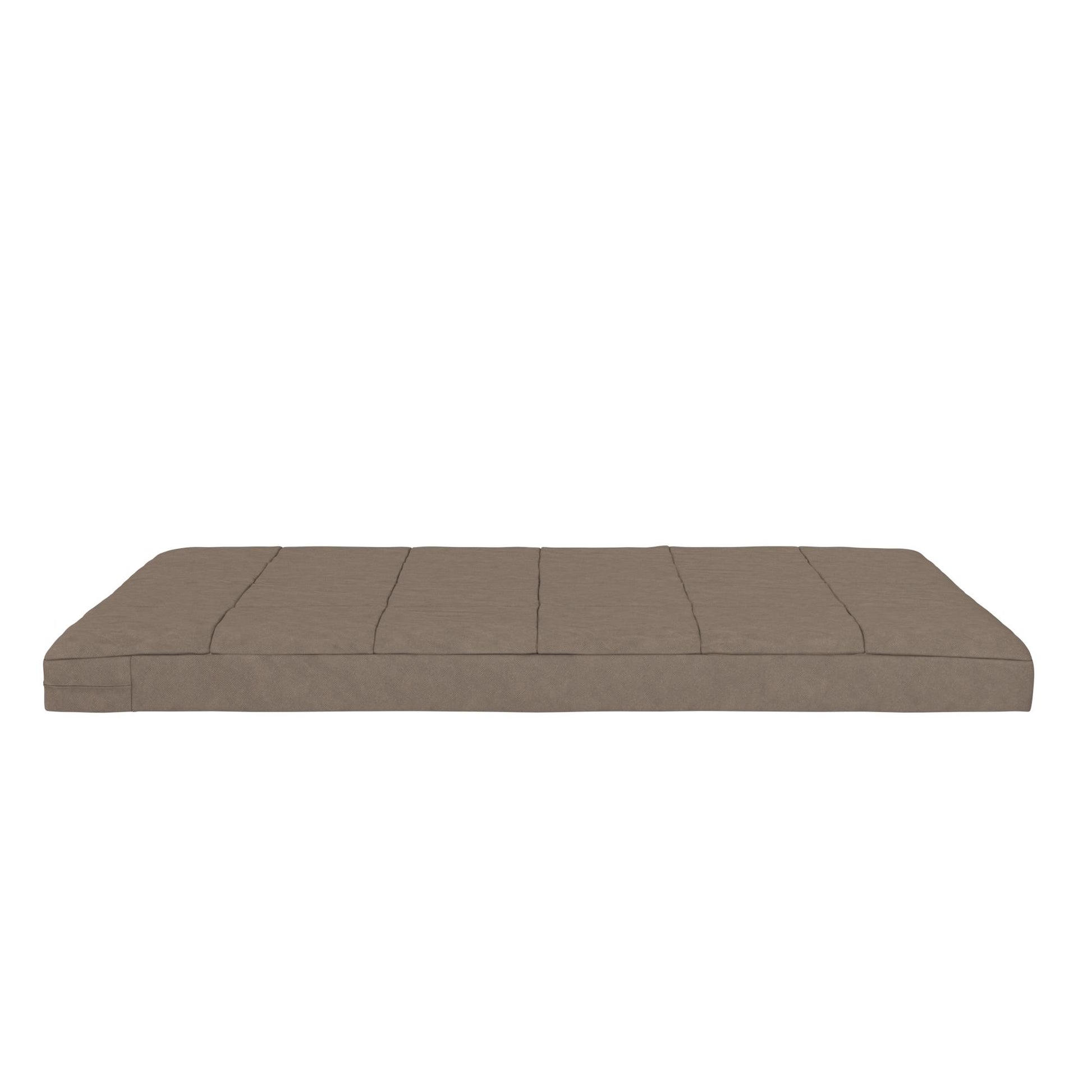 Lexi 6 Inch Quilted Thermobonded High Density Polyester Fill Futon Mattress - Tan - Full