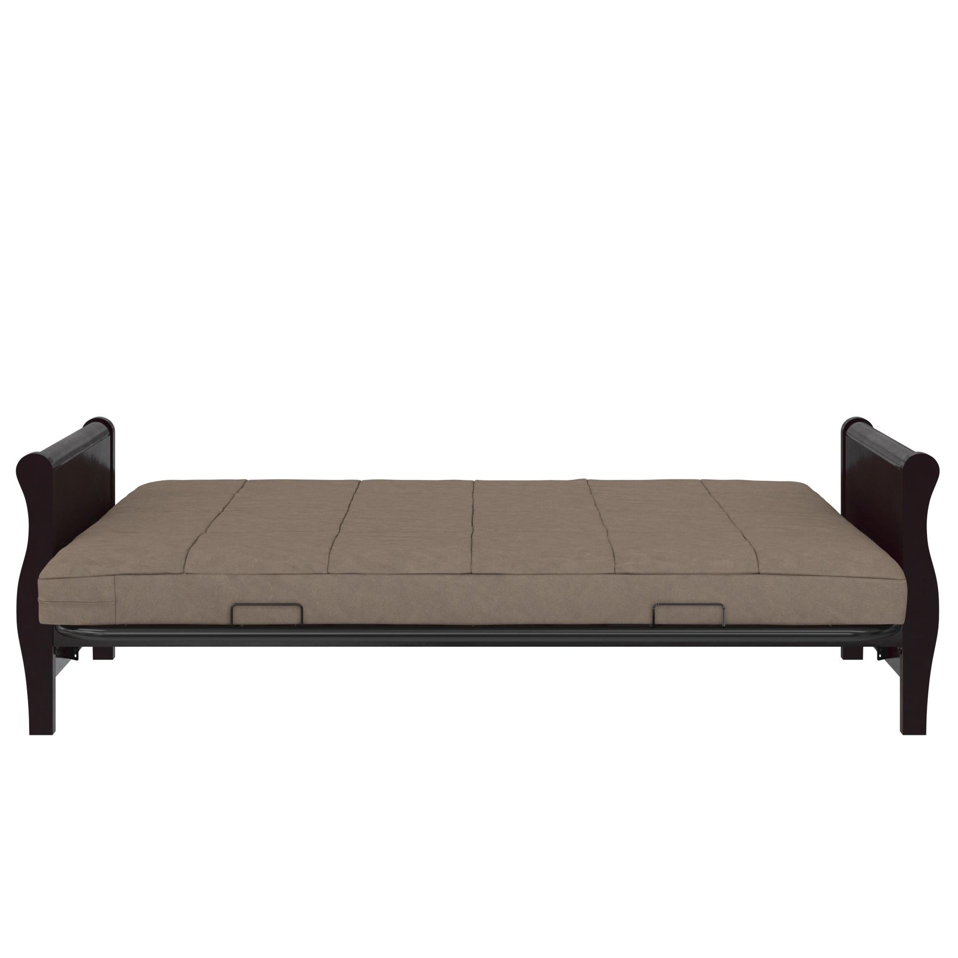 Lexi 6 Inch Quilted Thermobonded High Density Polyester Fill Futon Mattress - Tan - Full