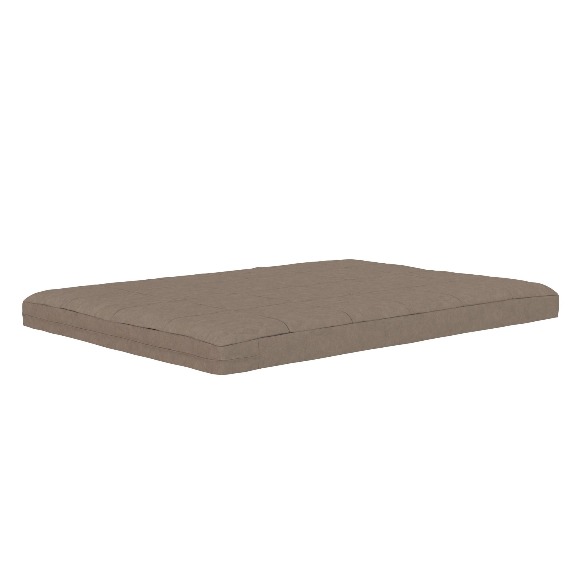 Lexi 6 Inch Quilted Thermobonded High Density Polyester Fill Futon Mattress - Tan - Full