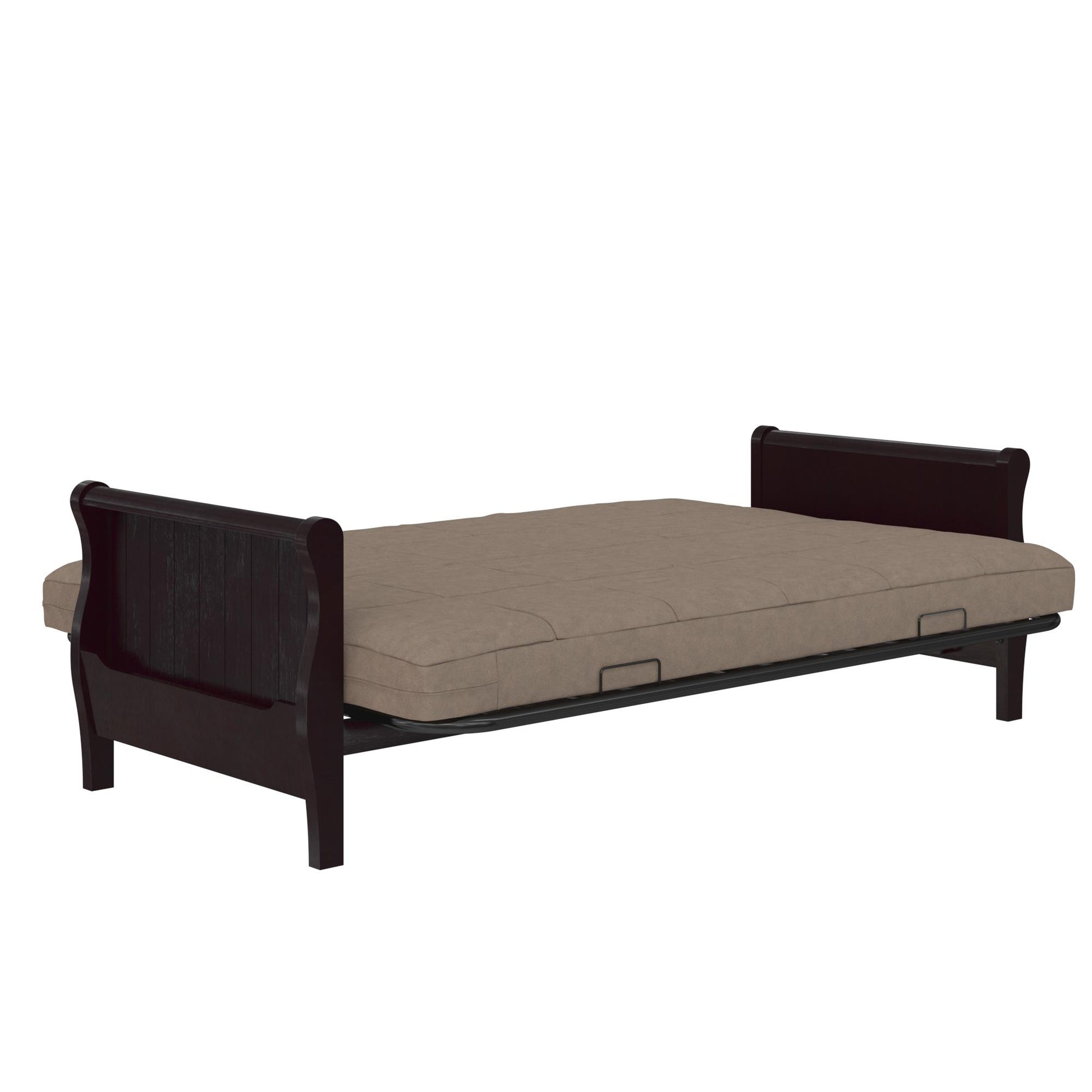 Lexi 6 Inch Quilted Thermobonded High Density Polyester Fill Futon Mattress - Tan - Full