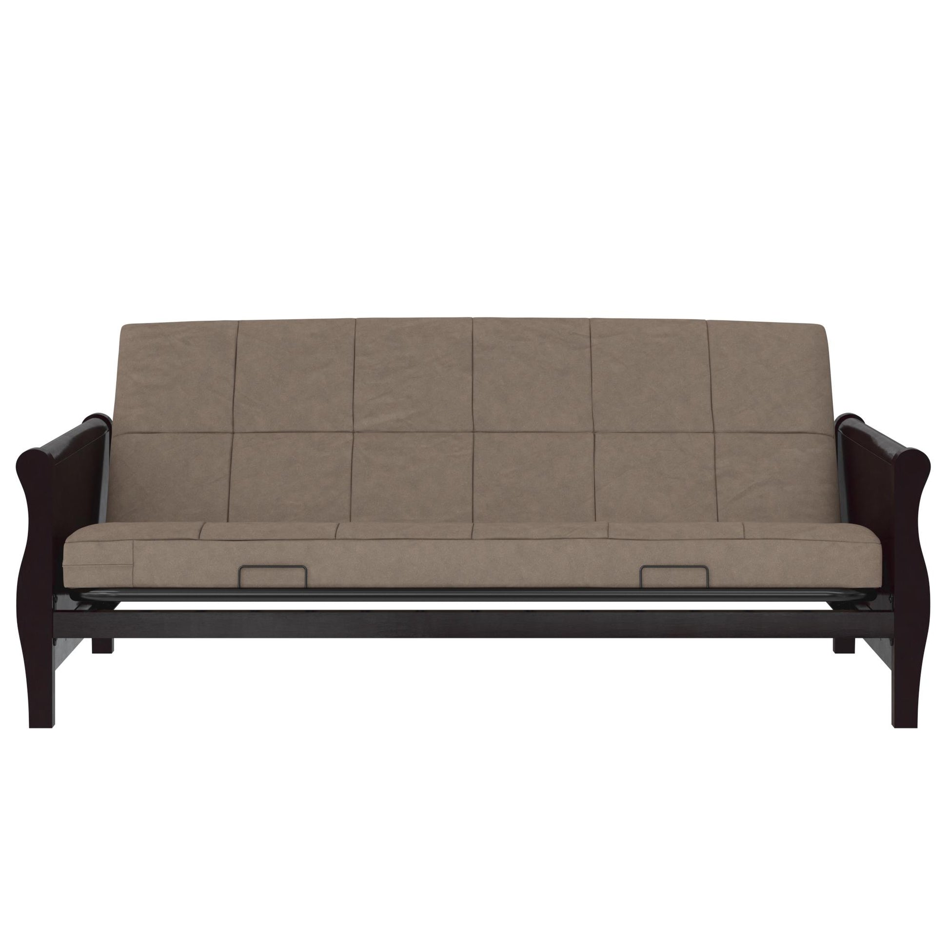 Lexi 6 Inch Quilted Thermobonded High Density Polyester Fill Futon Mattress - Tan - Full