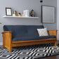 Eve 6 Inch Thermobonded High Density Polyester Fill Futon Mattress - Tan - Full