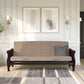 Lexi 6 Inch Quilted Thermobonded High Density Polyester Fill Futon Mattress - Tan - Full