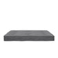 Carson 8 Inch Thermobonded High Density Polyester Fill Futon Mattress - Gray - Full
