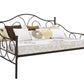 Victoria Metal Daybed with 15 Inch Clearance for Storage - Bronze - Full