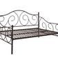 Victoria Metal Daybed with 15 Inch Clearance for Storage - Bronze - Full