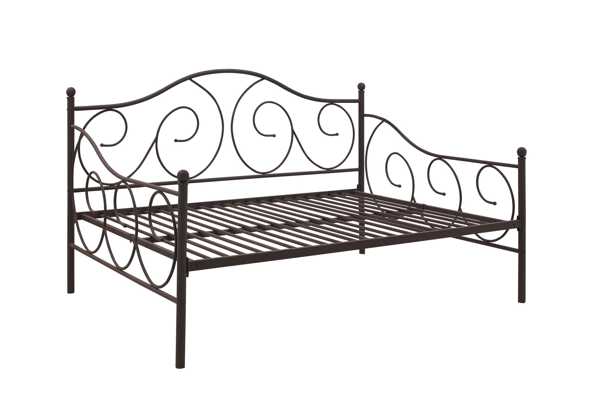 Victoria Metal Daybed with 15 Inch Clearance for Storage - Bronze - Full