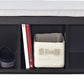 Penelope Entryway Storage Bench with Cushion and Cubbies - Espresso