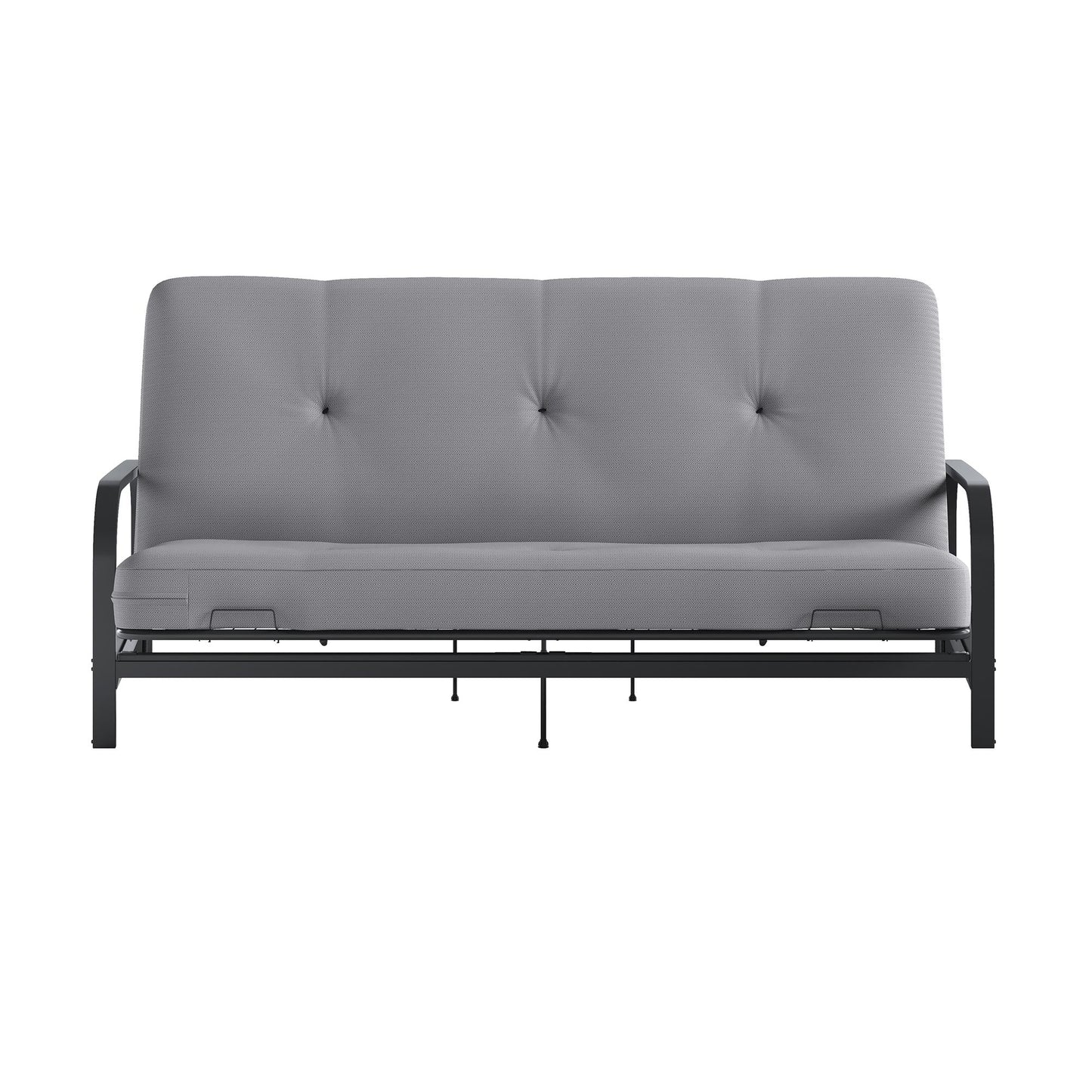 Caden 6 Inch Thermobonded High Density Polyester Fill Futon Mattress - Herringbone - Full
